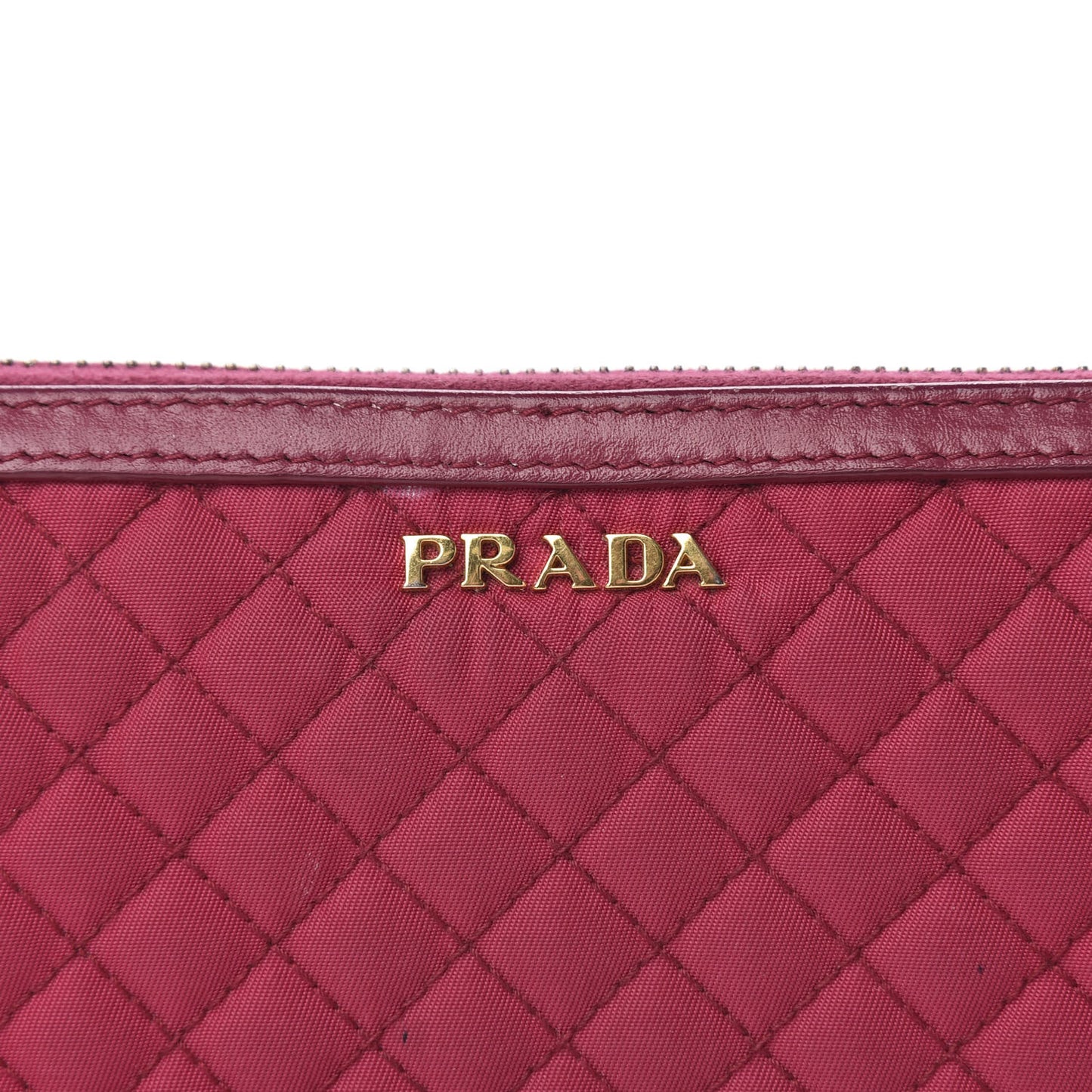 Tessuto Nylon Quilted Continental Flap Wallet Ibisco