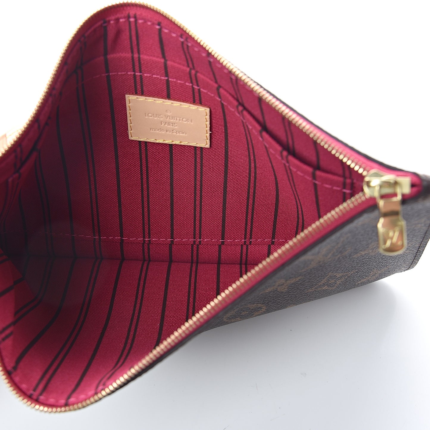 Monogram Neverfull MM GM Pochette Pivoine