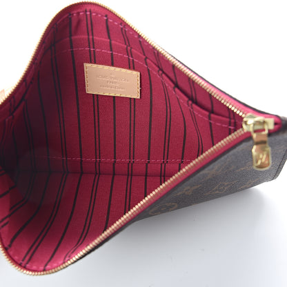Louis Vuitton Monogram Neverfull MM GM Pochette Pivoine 4 of 5