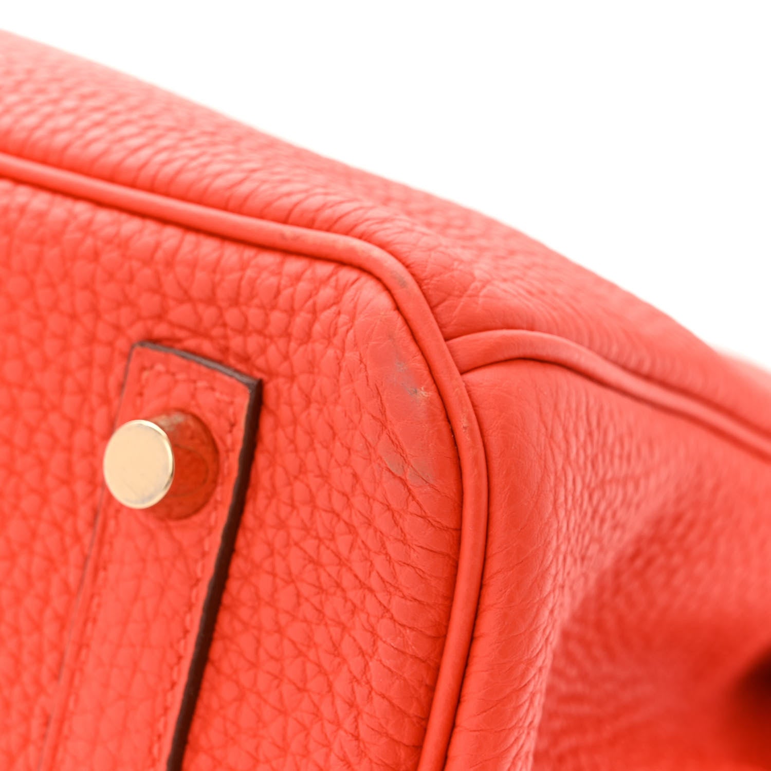 Hermes Togo Birkin 30 Capucine 11 of 12