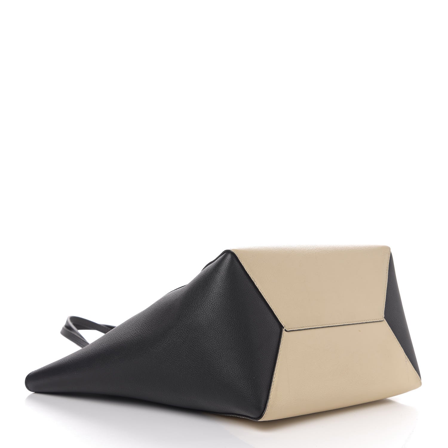 Louis Vuitton Calfskin Lockme Go Tote Black Vanilla 5 of 18