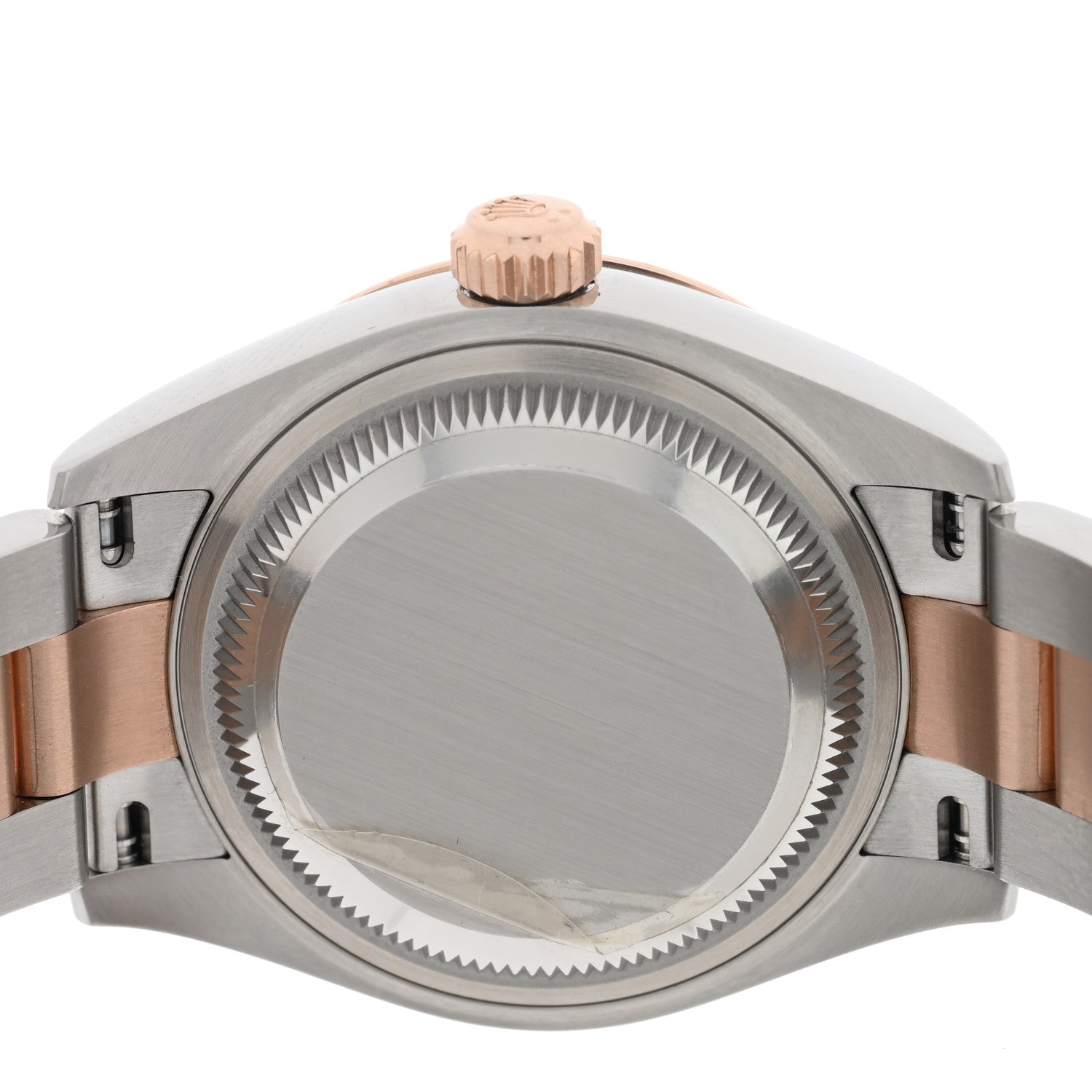 Rolex Stainless Steel 18K Everose Gold Diamond Mother of Pearl 28mm Oyster Perpetual Datejust Watch 279171 4 of 5