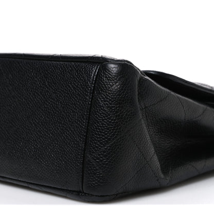 Chanel Caviar Quilted Maxi Double Flap Black 10 of 10