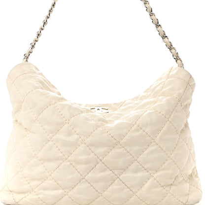 Chanel Calfskin Ultimate Stitch Shopping Tote White 8 of 14