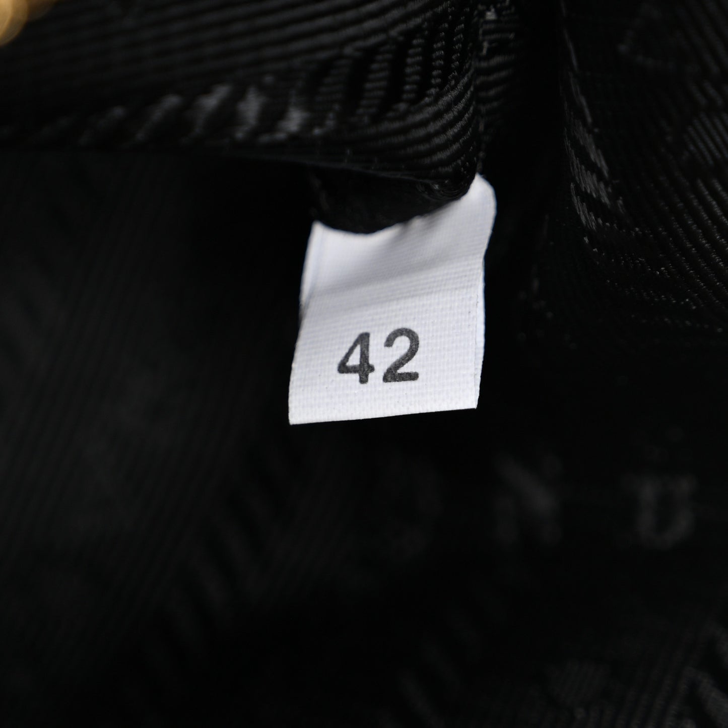 Tessuto Nylon Saffiano Mini Re-Edition 2005 Bag Black
