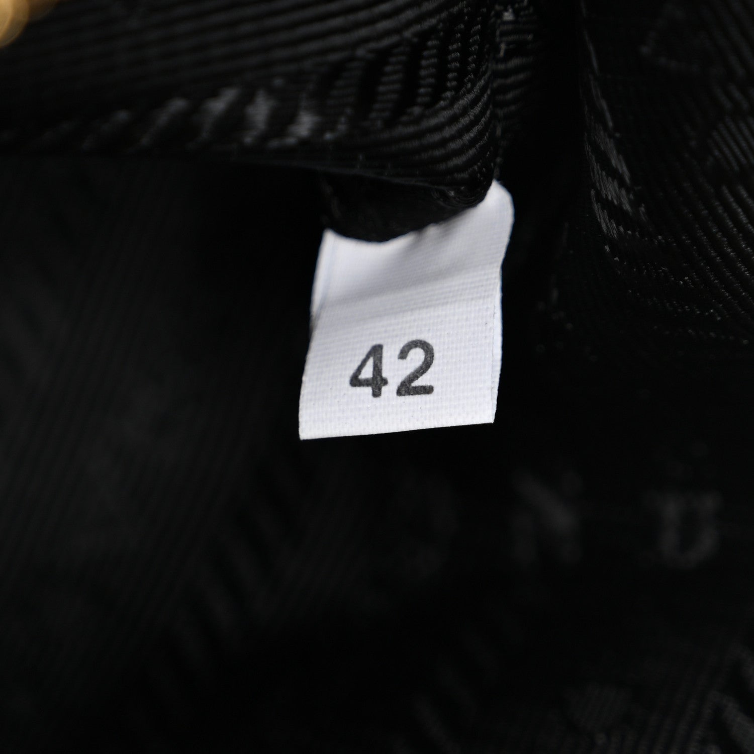 Prada Tessuto Nylon Saffiano Mini Re-Edition 2005 Bag Black 7 of 10