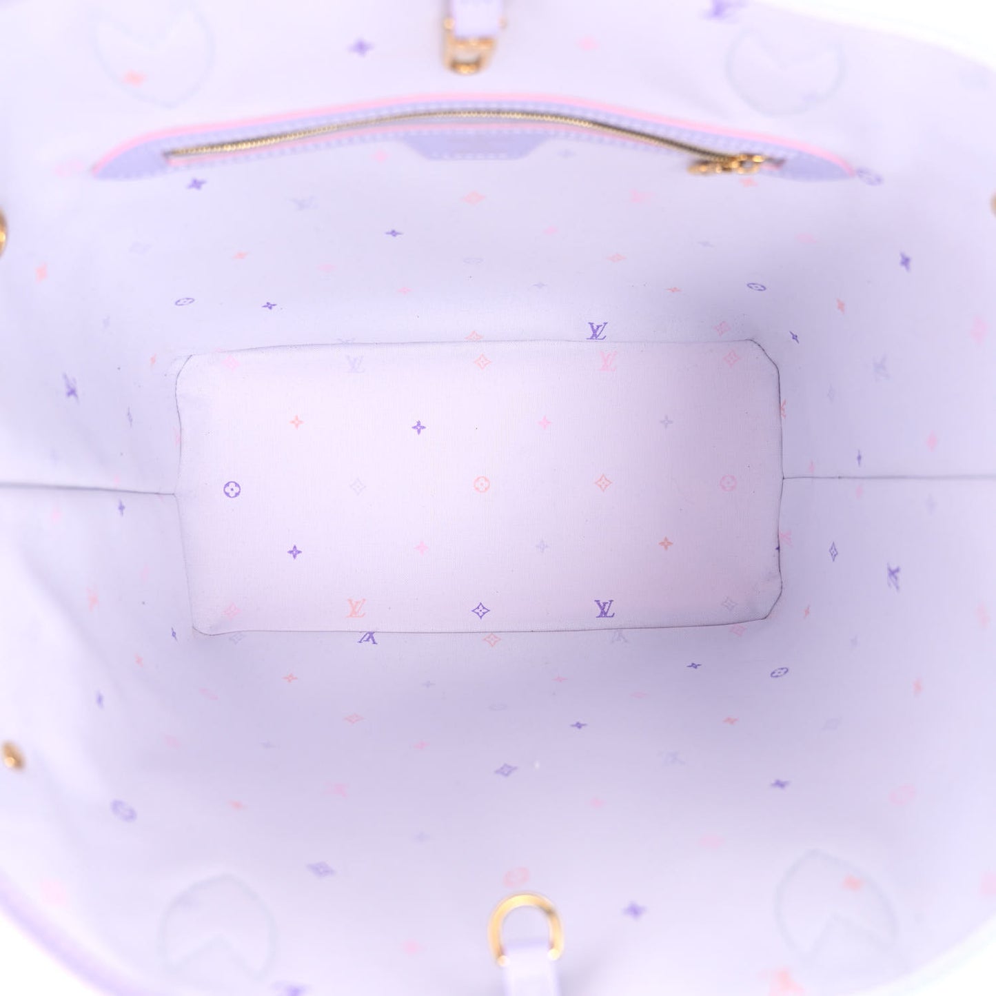 Monogram Giant Spring In The City Neverfull MM Sunrise Pastel