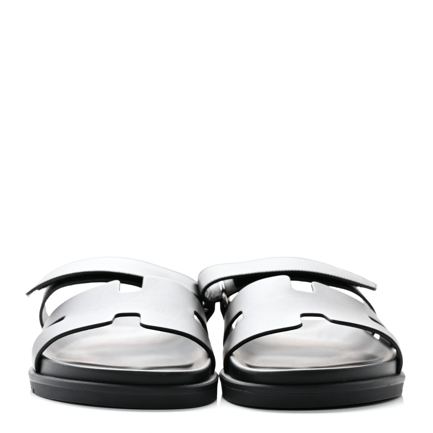 Calfskin Mens Chypre Sandals 41.5 Black