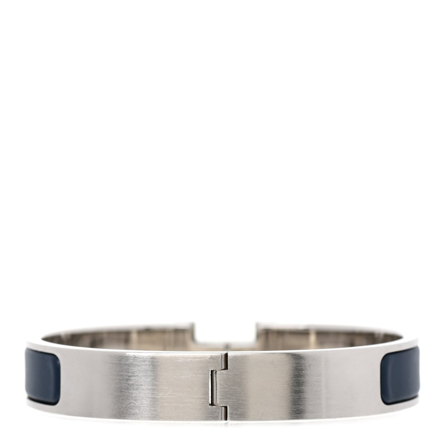 Matte Enamel Narrow Clic Clac HH Bracelet GM Bleu Nuit