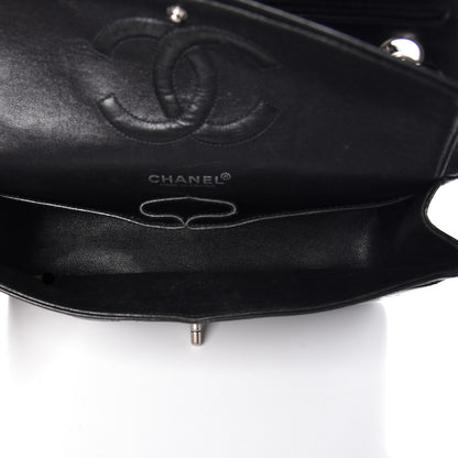 Chanel Patent Quilted Medium Double Flap Black 5 of 9