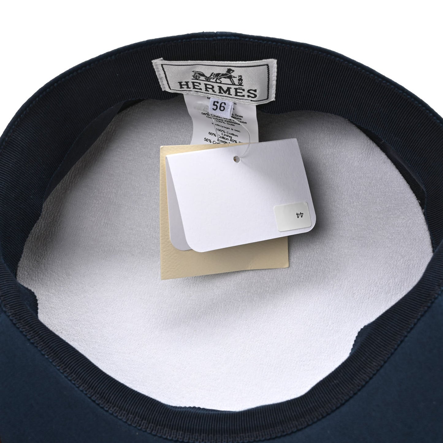 Cotton Silk Womens Deauville Cap 56 Marine Lilas