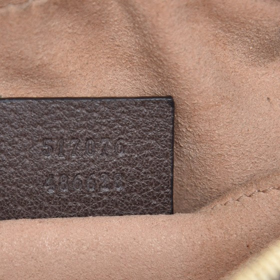 Gucci GG Supreme Monogram Web Small Ophidia Belt Bag 95 38 Dark Brown 9 of 10