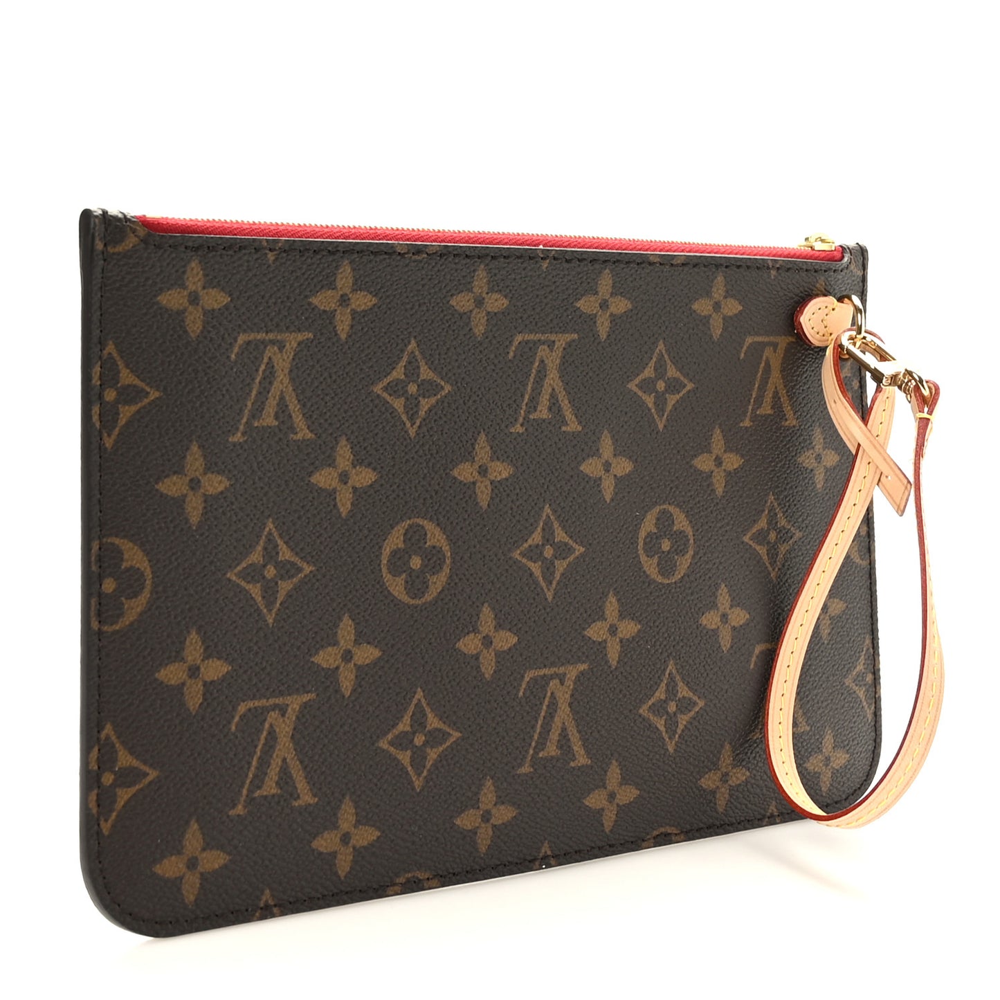 Monogram Neverfull MM GM Pochette Cherry