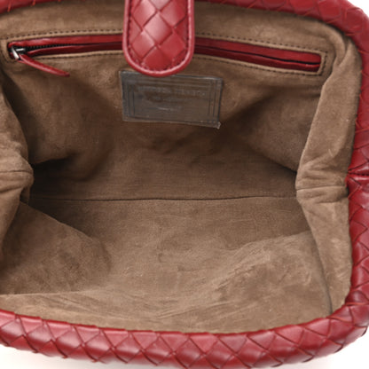 Bottega Veneta Nappa Intrecciato The Lauren 1980 Clutch Gigolo Red 5 of 6