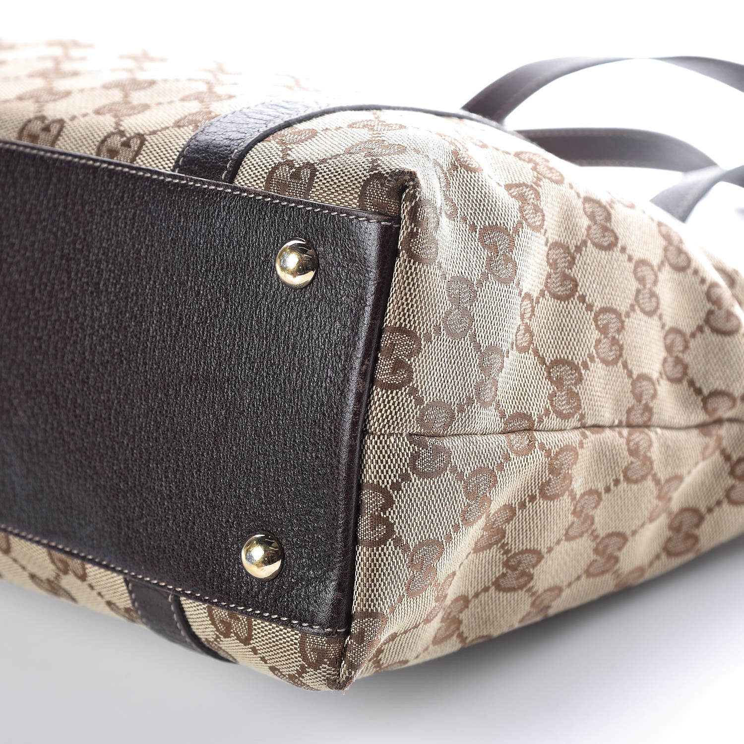 Gucci Monogram Medium Abbey Tote Brown 17 of 21