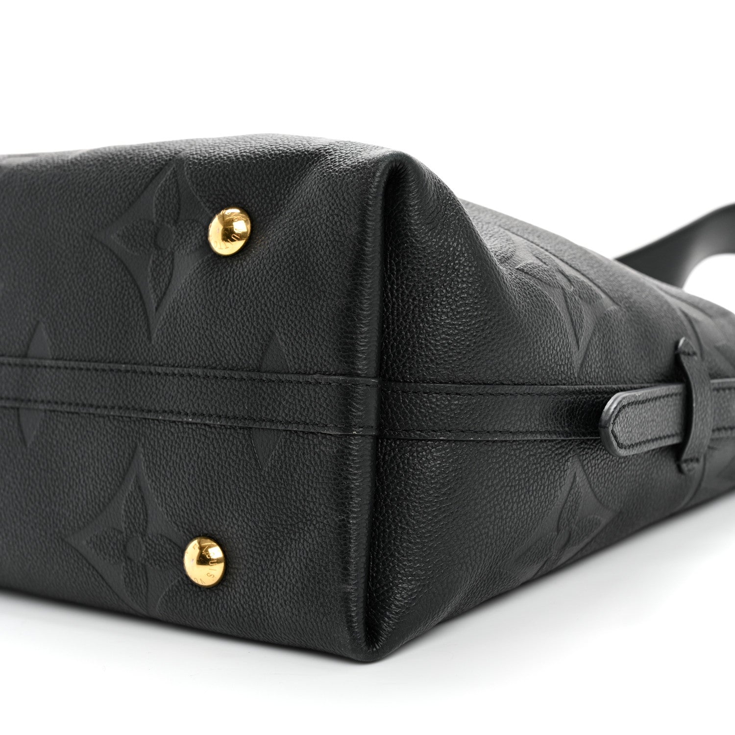 Louis Vuitton Empreinte Monogram Giant Carryall MM Black 9 of 13