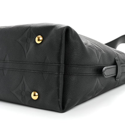 Louis Vuitton Empreinte Monogram Giant Carryall MM Black 9 of 13