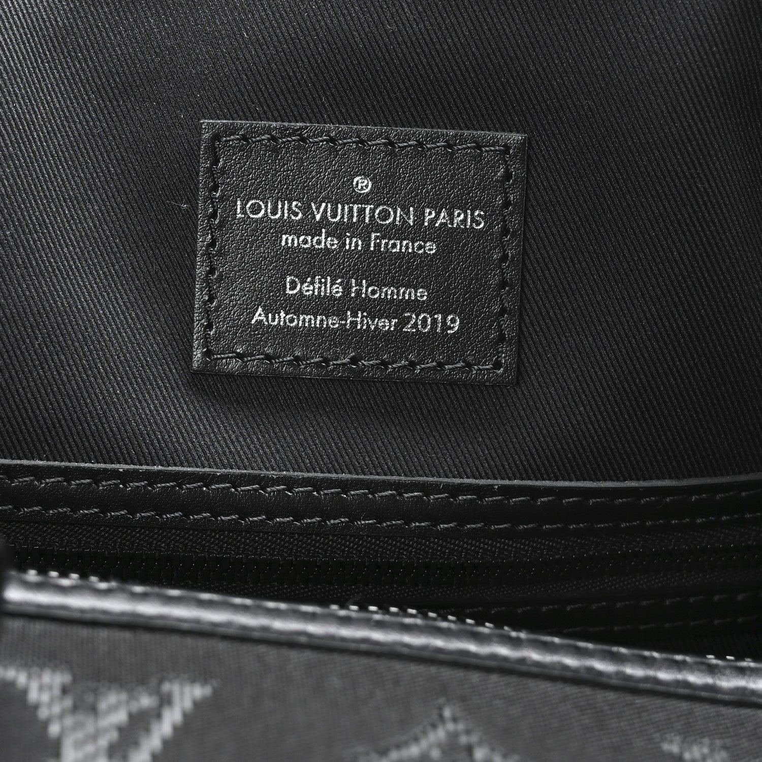 Louis Vuitton Jacquard Monogram Light Up Keepall Bandouliere 50  Black 6 of 11