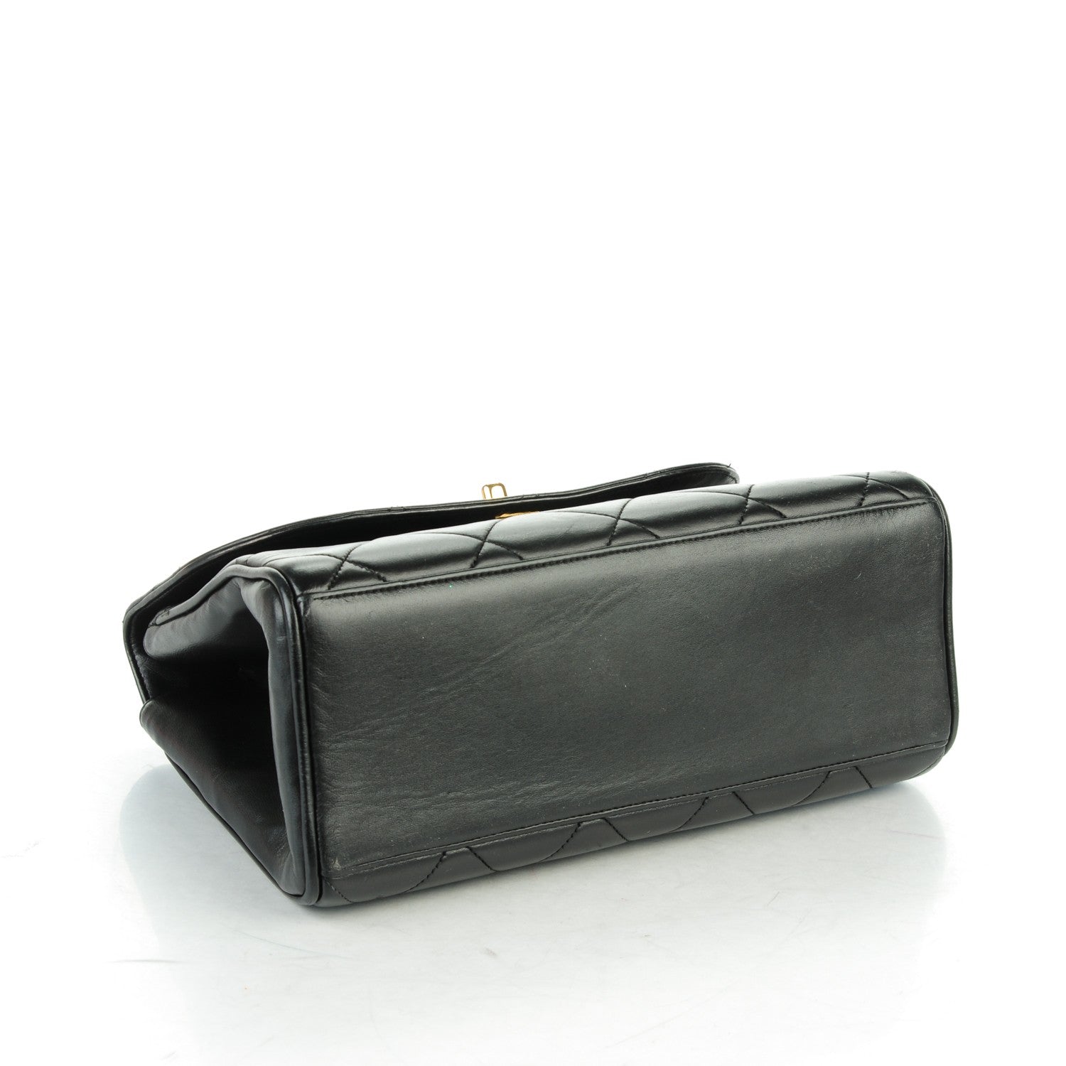 Chanel Lambskin Medium Flap Handbag Black 4 of 9