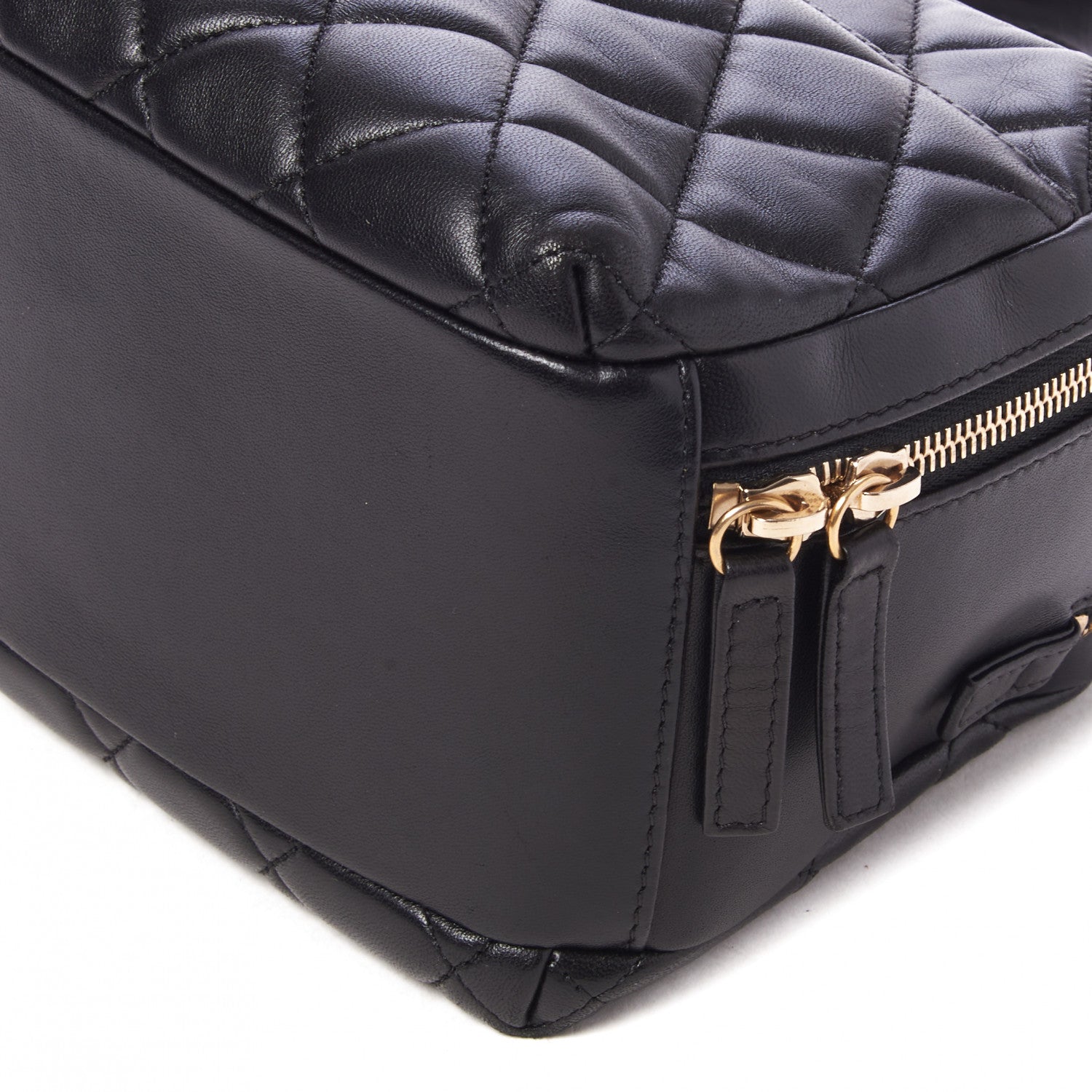 Chanel Lambskin Quilted Medium Trendy CC Bowling Bag Black 5 of 10