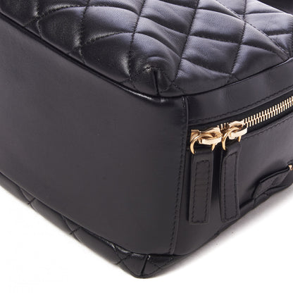 Chanel Lambskin Quilted Medium Trendy CC Bowling Bag Black 5 of 10