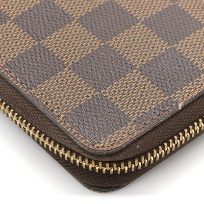 Louis Vuitton Damier Ebene Clemence Wallet Cherry 11 of 13