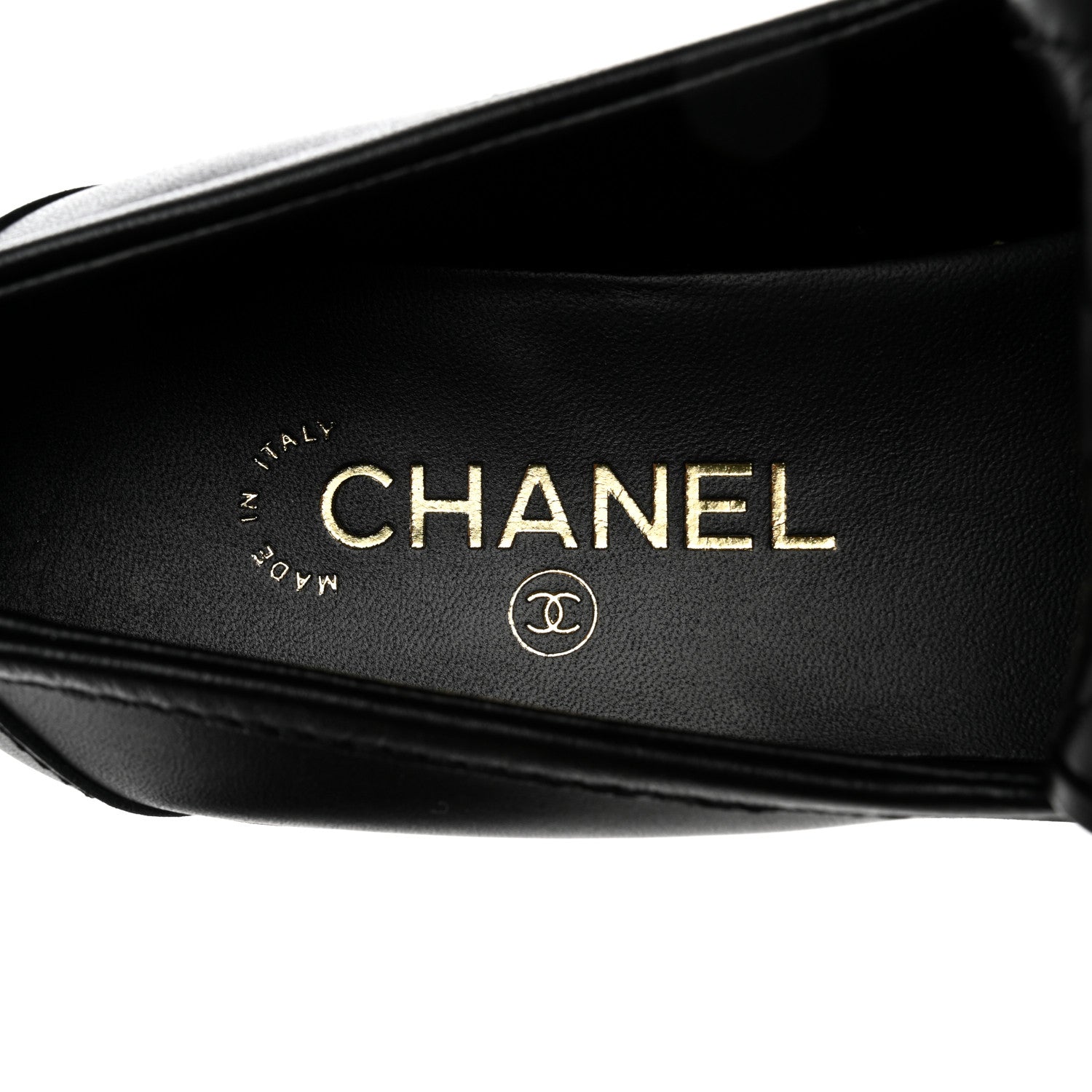 Chanel Lambskin Quilted CC Turnlock Loafers 40 Black 7 of 9