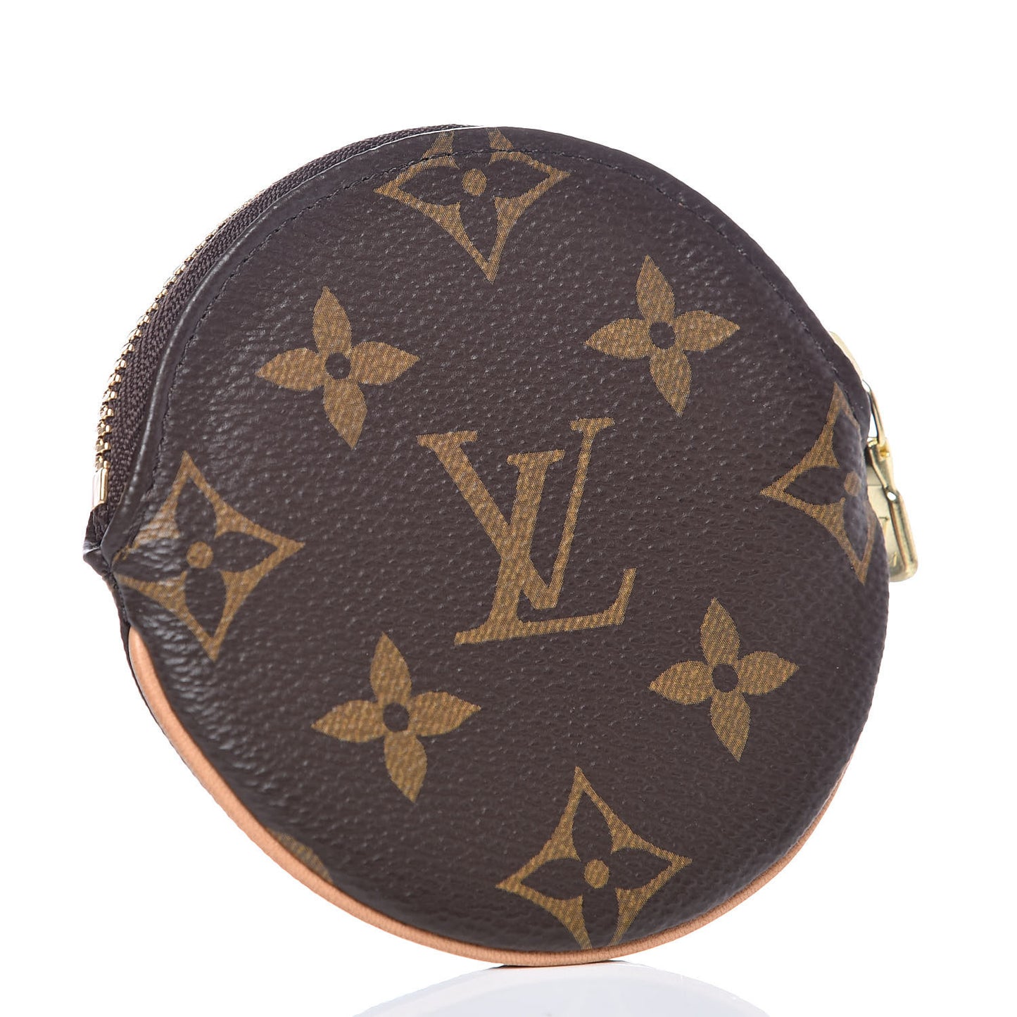 Monogram Round Coin Purse