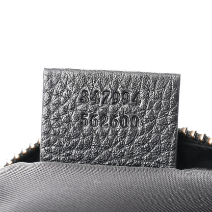Gucci Pebbled Calfskin Mini Soho Disco Bag Black 7 of 10