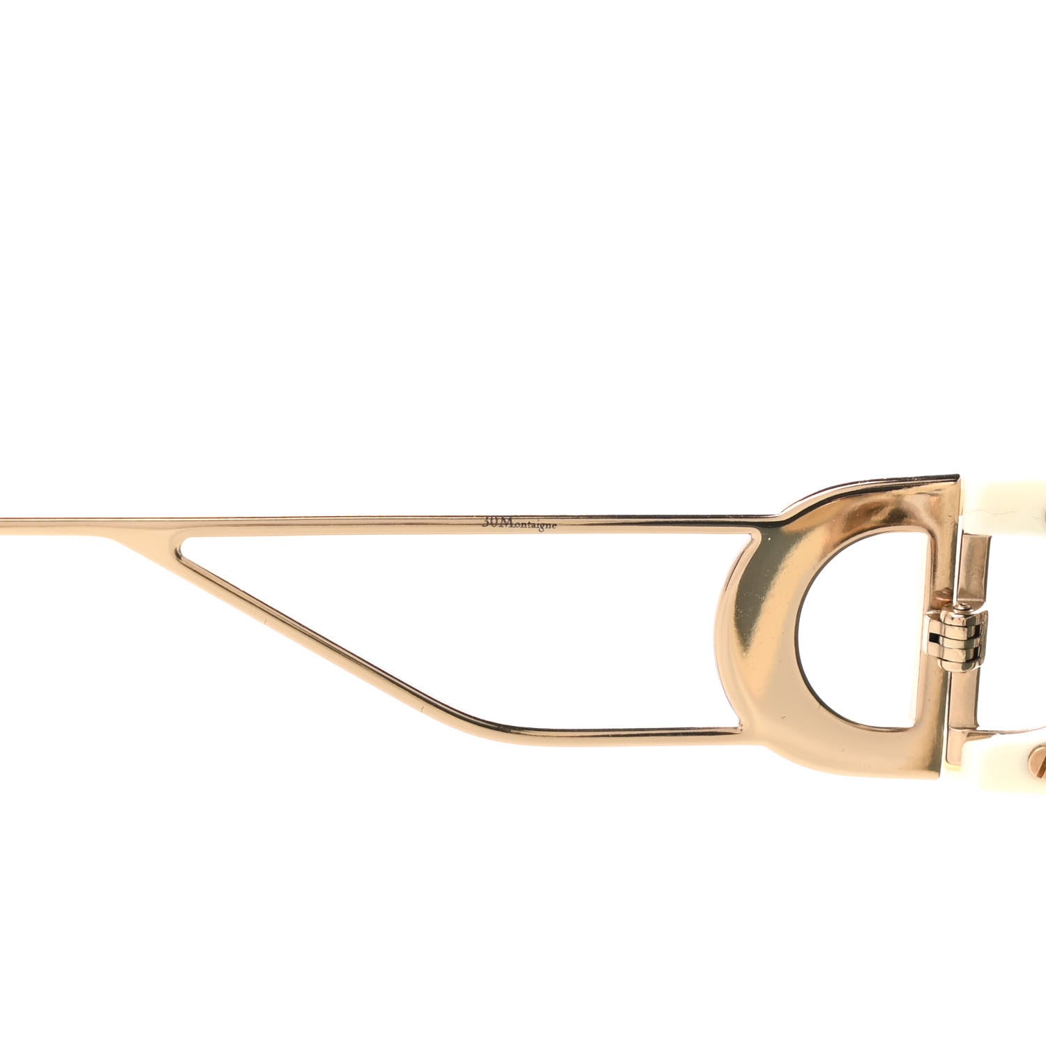 Christian Dior Square 30 Montaigne Sunglasses White 5 of 9
