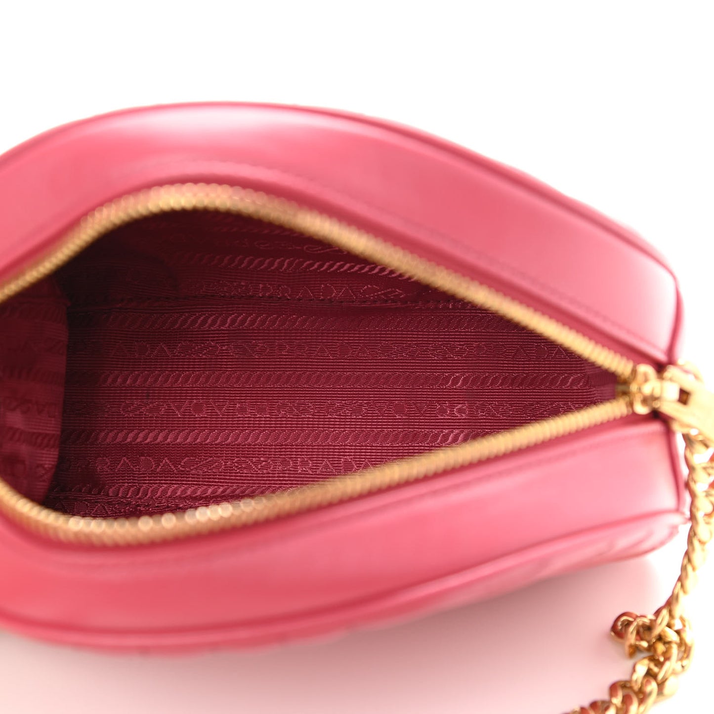 Soft Calfskin Impunture Diagramme Dome Crossbody Bag Peonia