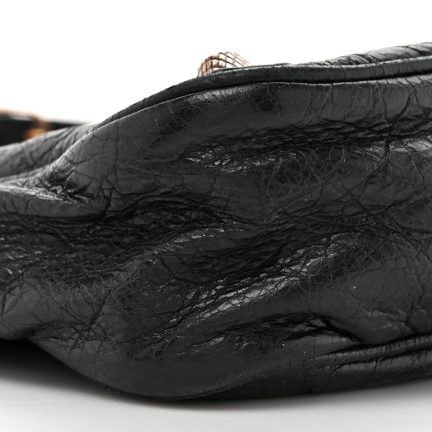 Balenciaga Agneau Giant 12 Rose Gold Hardware Hip Black 10 of 14
