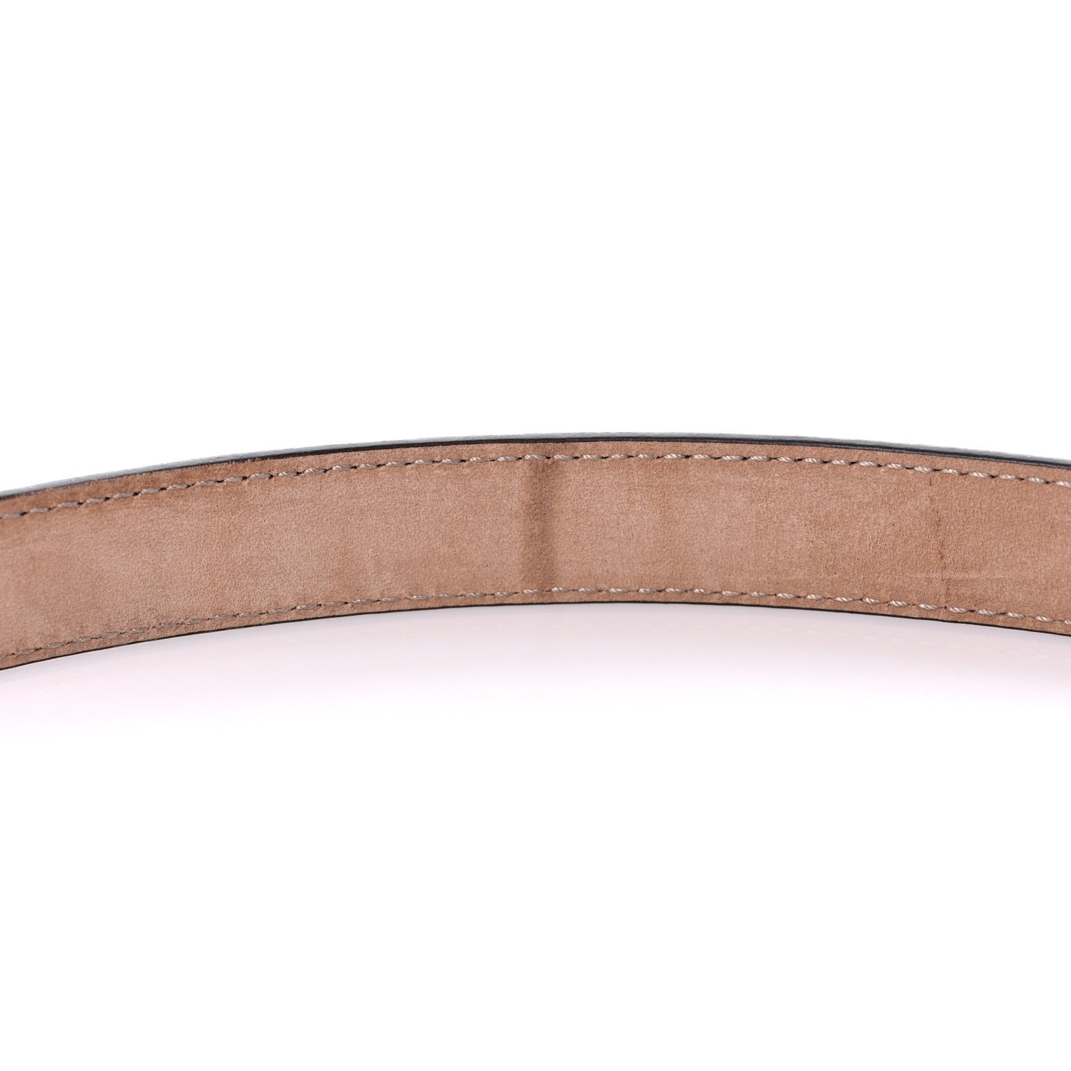 Gucci Calfskin Crystal Interlocking G Belt 80 32 Sasso 5 of 6