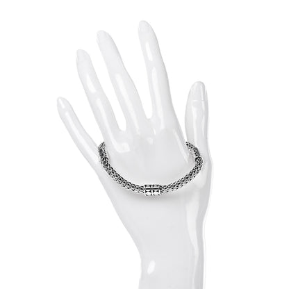 John Hardy Sterling Silver 6mm Four Station Classic Chain Dot Bracelet 2 of 4