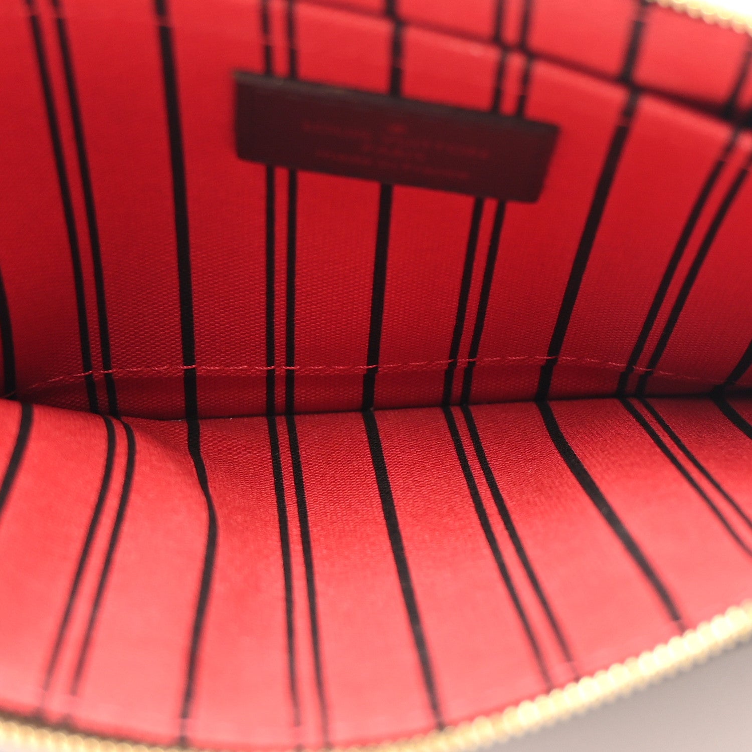 Louis Vuitton Damier Ebene Neverfull MM GM Pochette 5 of 8