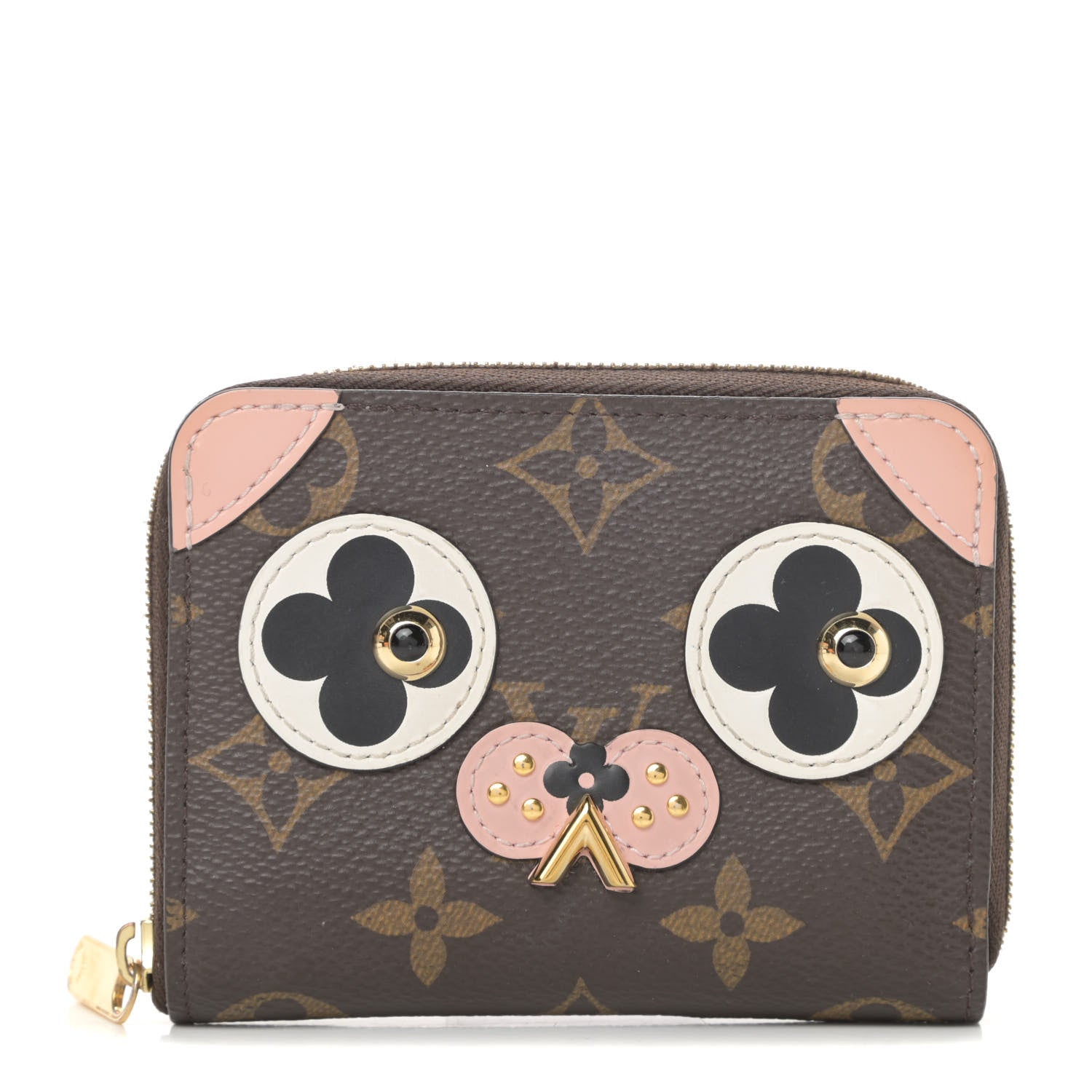 Louis Vuitton Monogram Valentine Dog Zippy Coin Purse 1 of 9