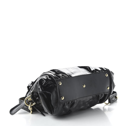 Gucci Dialux Pop Bamboo Top Handle Tote Black 5 of 11