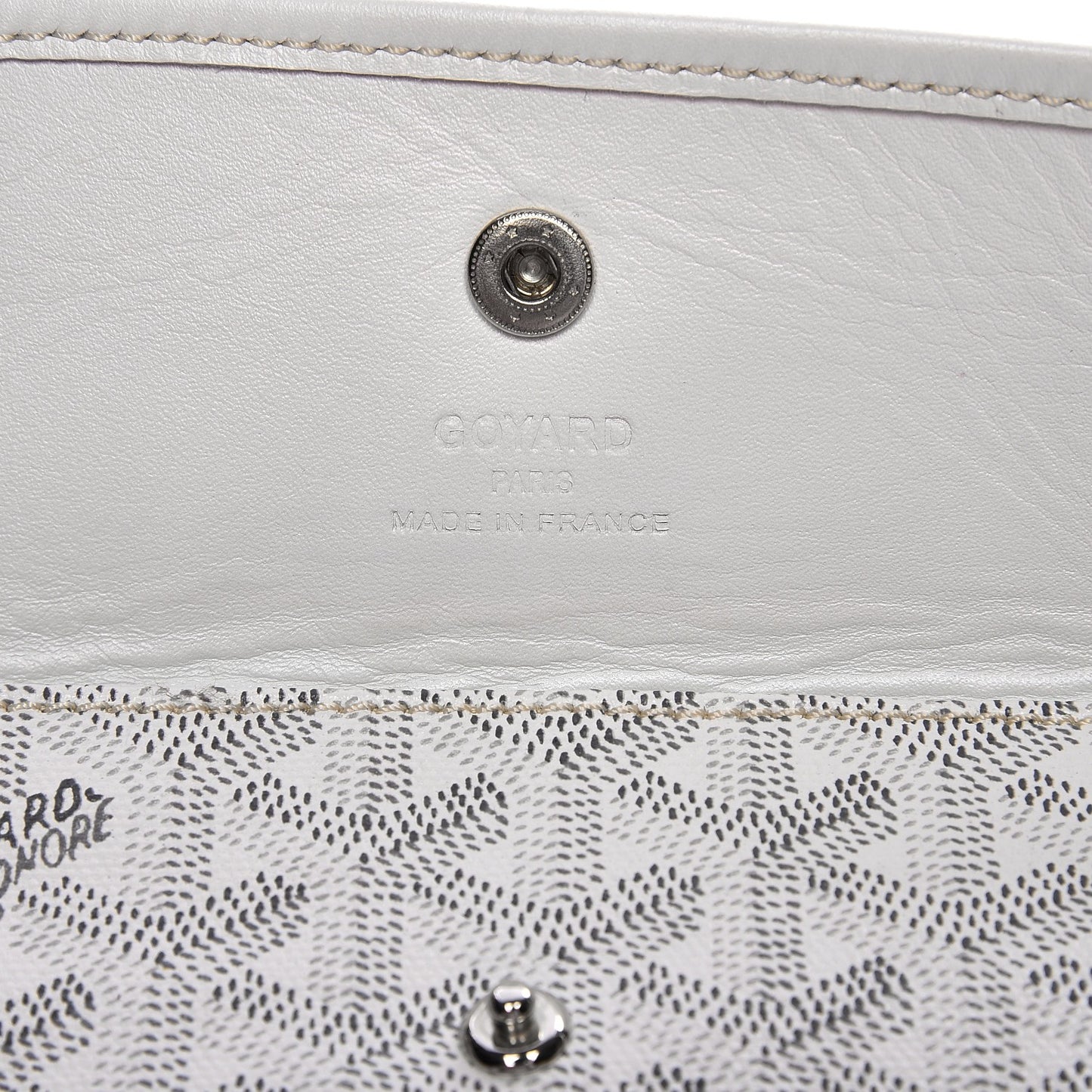 Goyardine Saint Louis GM White