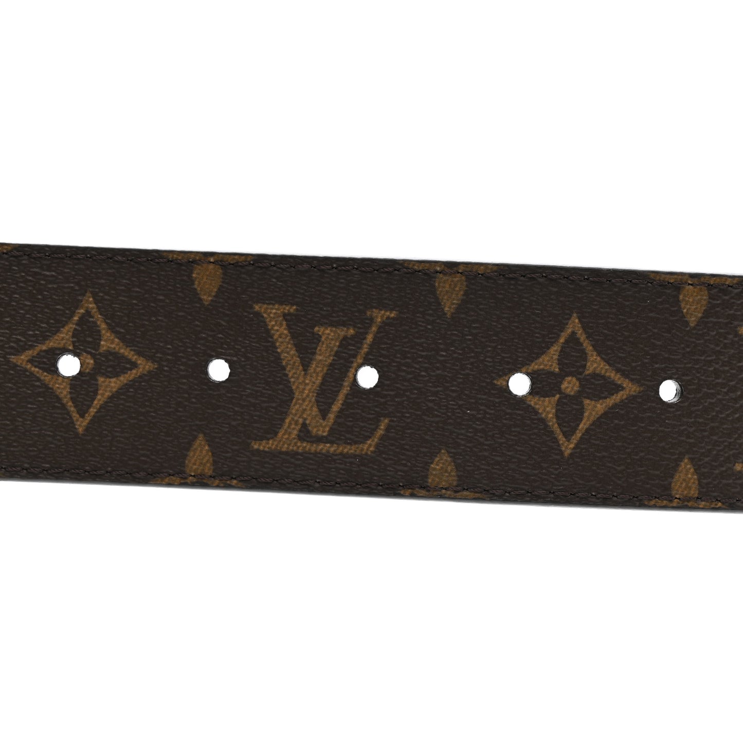 Monogram Calfskin 40mm LV Initiales Reversible Belt 90 36 Black