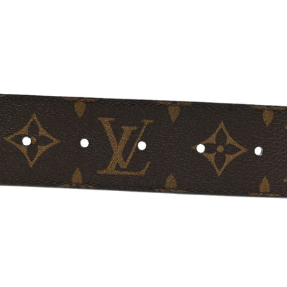 Louis Vuitton Monogram Calfskin 40mm LV Initiales Reversible Belt 90 36 Black 4 of 6