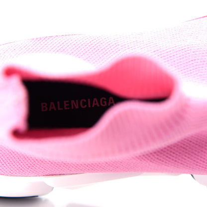 Balenciaga Neoprene Knit Womens Speed Sneakers 36 Pink White Black 8 of 10