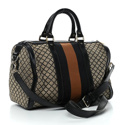 Gucci Diamante Vintage Web Medium Boston 3 of 11