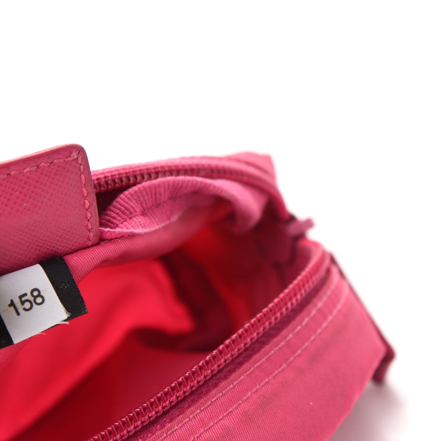 Nylon Vela Cosmetic Pouch Fuxia