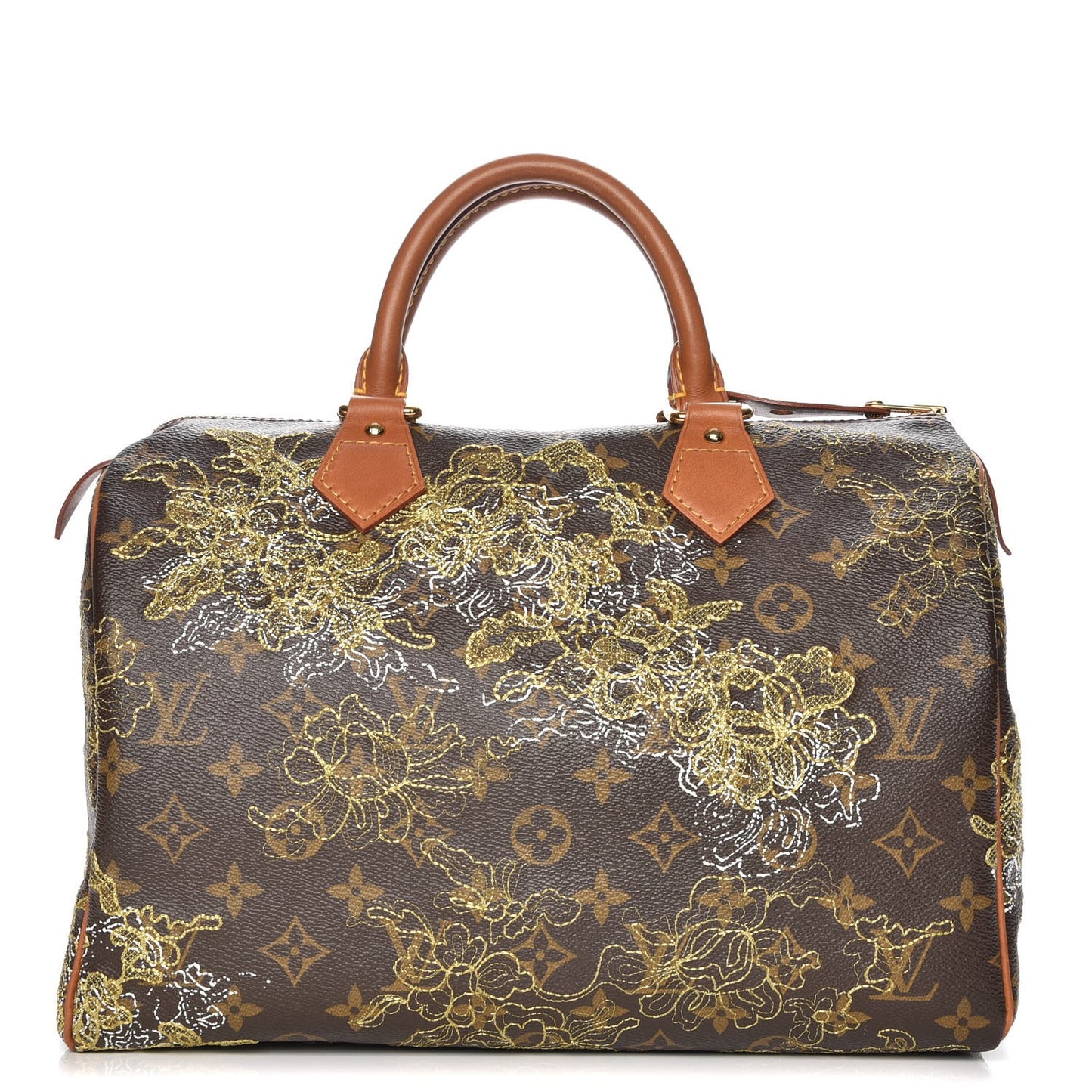 Monogram Dentelle Speedy 30 Gold