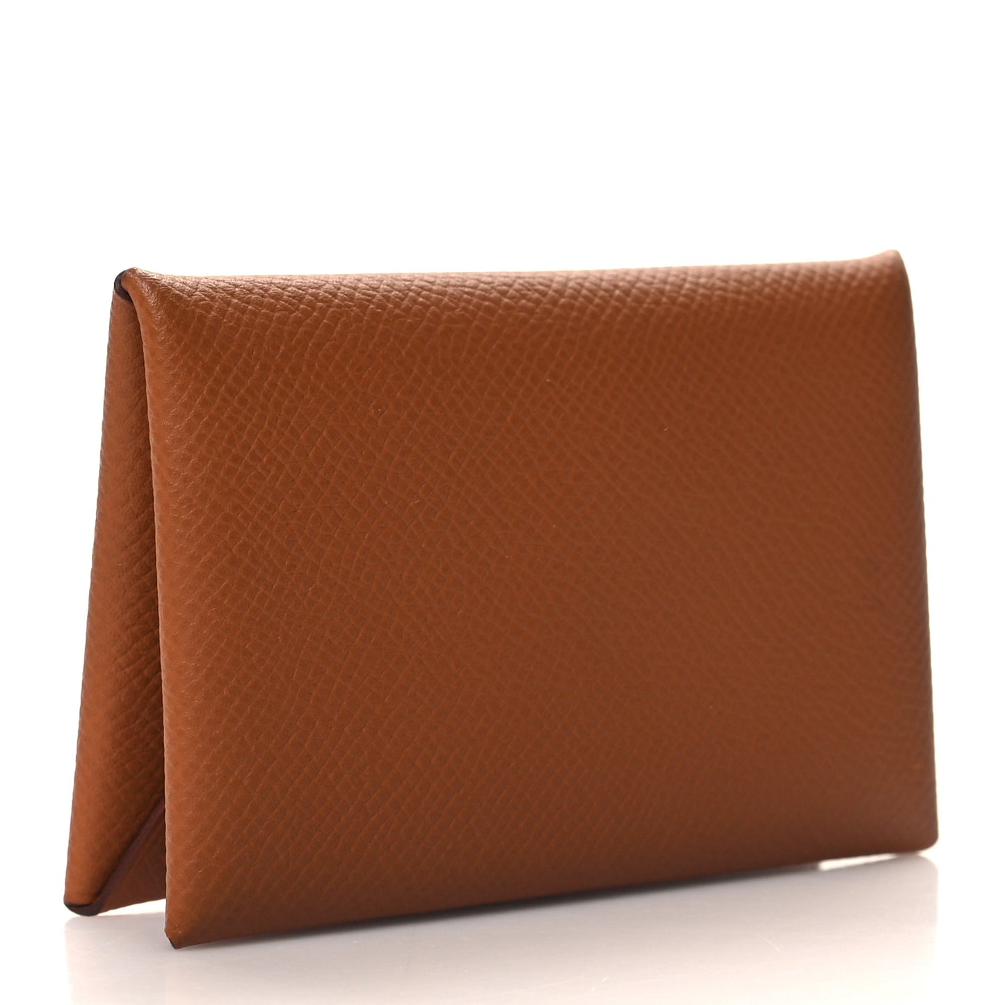 Epsom Calvi Card Case Gold