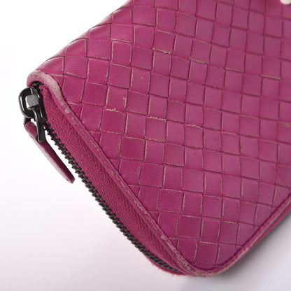Bottega Veneta Nappa Intrecciato Zip Around Wallet Ametista 11 of 11