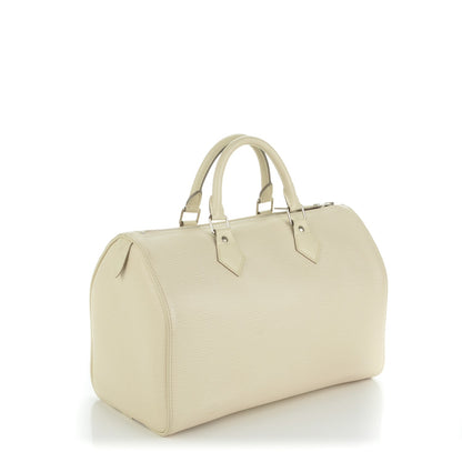 Louis Vuitton Epi Speedy 30 Ivory 3 of 7