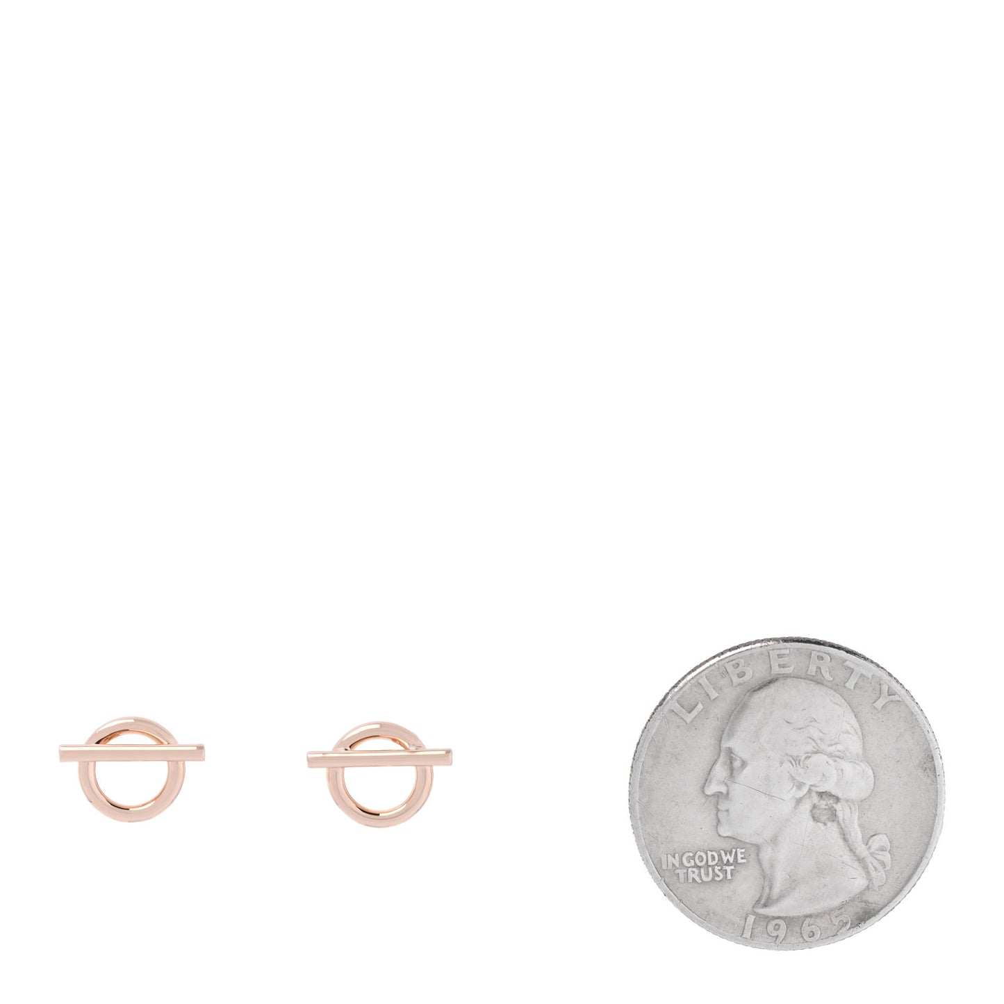 18K Rose Gold PM Echappee Earrings