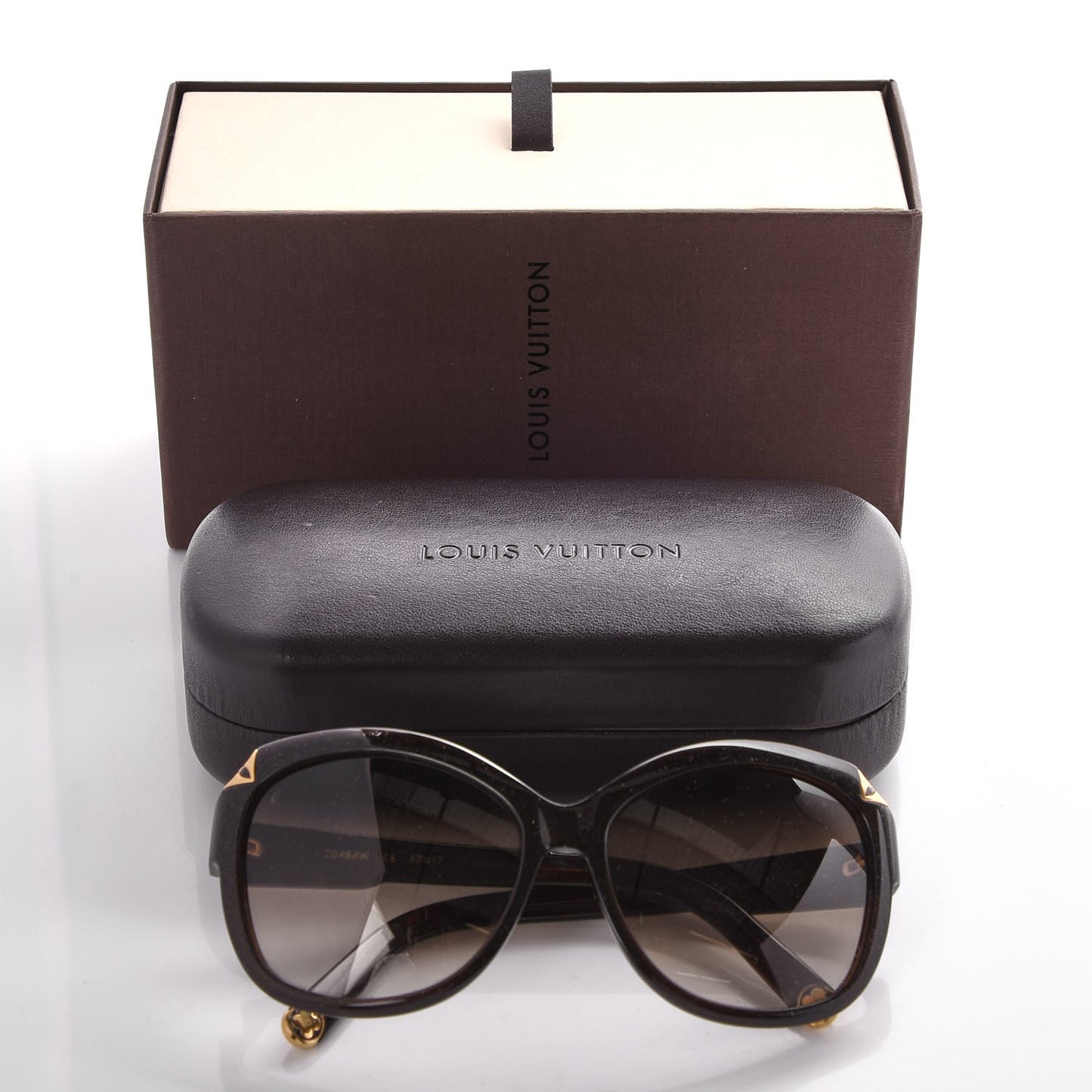 Hortensia Z0486W Sunglasses Brown Glitter