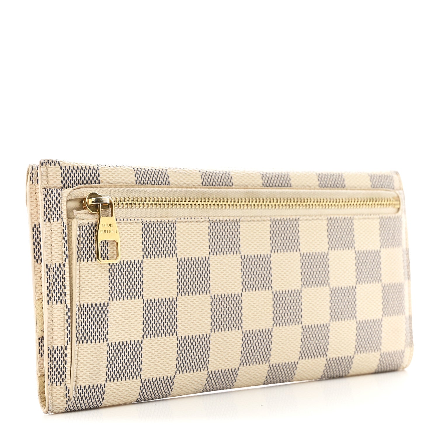 Louis Vuitton Damier Azur Long Origami Wallet 3 of 11